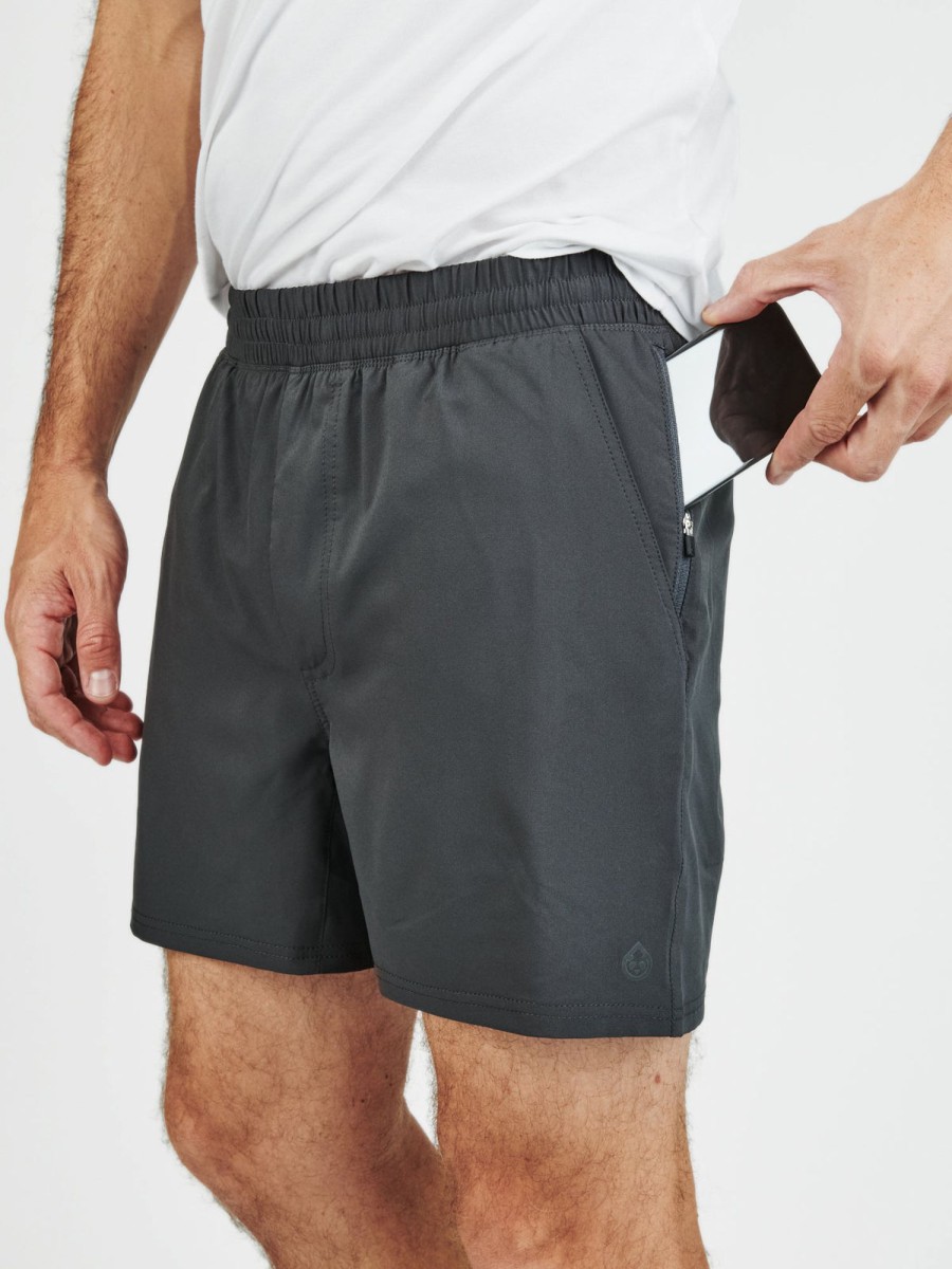 Men'S tasc Performance Sale | Recess 5" Tech Short | Men'S Activewear | Tasc Performance Dark Alloy