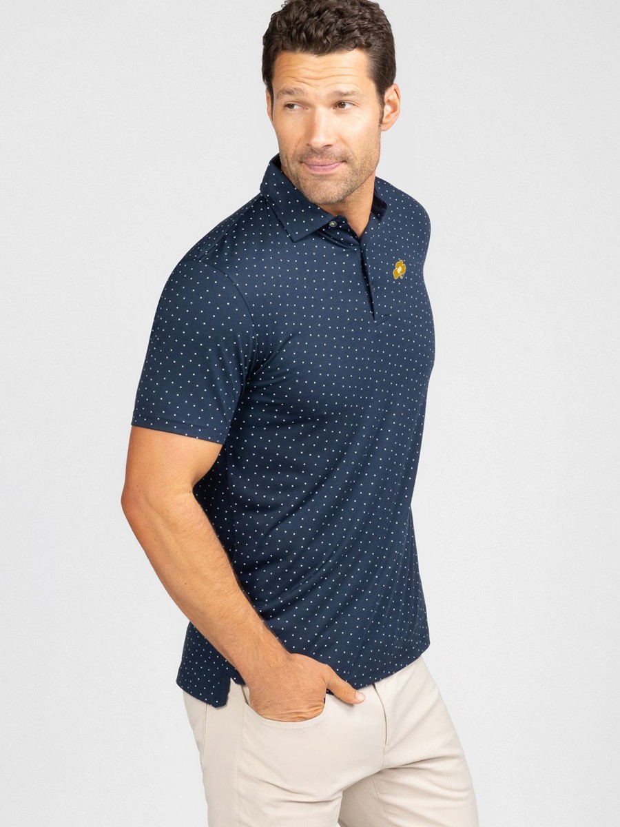 Men'S tasc Performance Polos | Cloud Polo - Ace Dot - Notre Dame Classic Navy