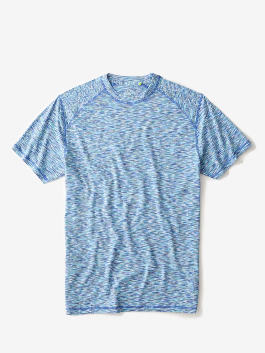 Men'S tasc Performance Sale | Carrollton Fitness T-Shirt - Space Dye Blue Space Dye