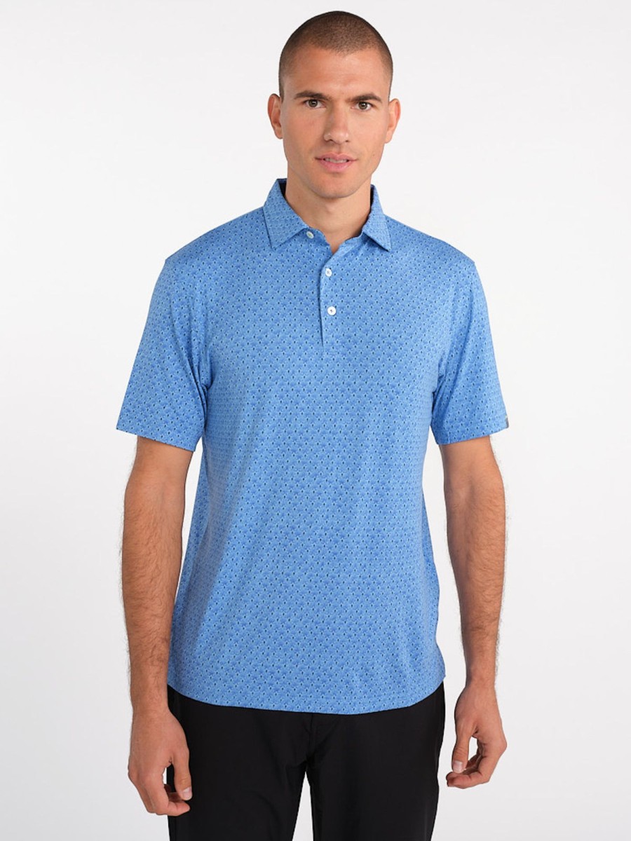 Men'S tasc Performance Golf | Cloud Polo - Palmetto Print Coastline Palmetto