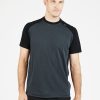 Men'S tasc Performance Sale | Carrollton Blocked Fitness T-Shirt Gunmetal/Black