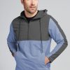 Men'S tasc Performance Sale | Element 1/2 Zip Hooded Anorak Graphite/Bluestone