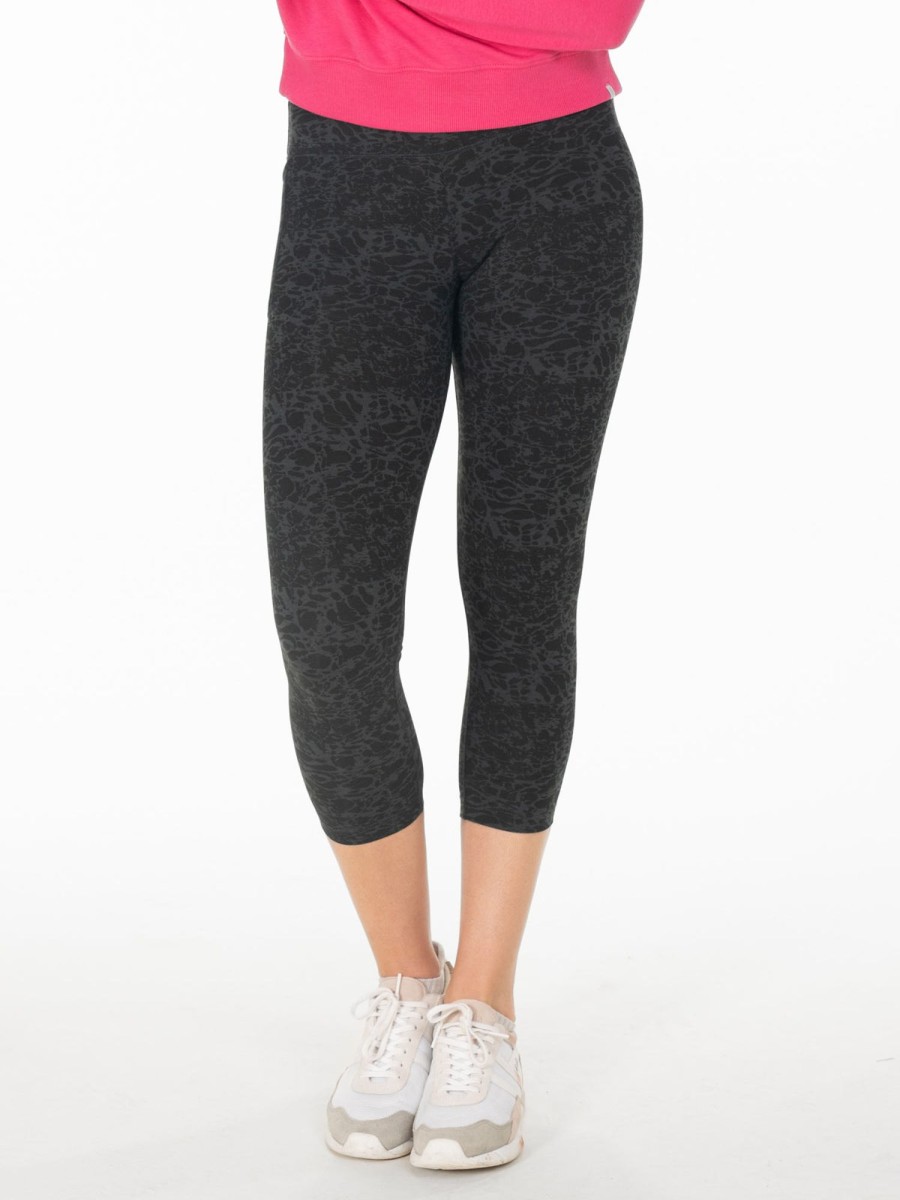 Women'S tasc Performance Sale | Allways Crop Pocket Legging Black Crater