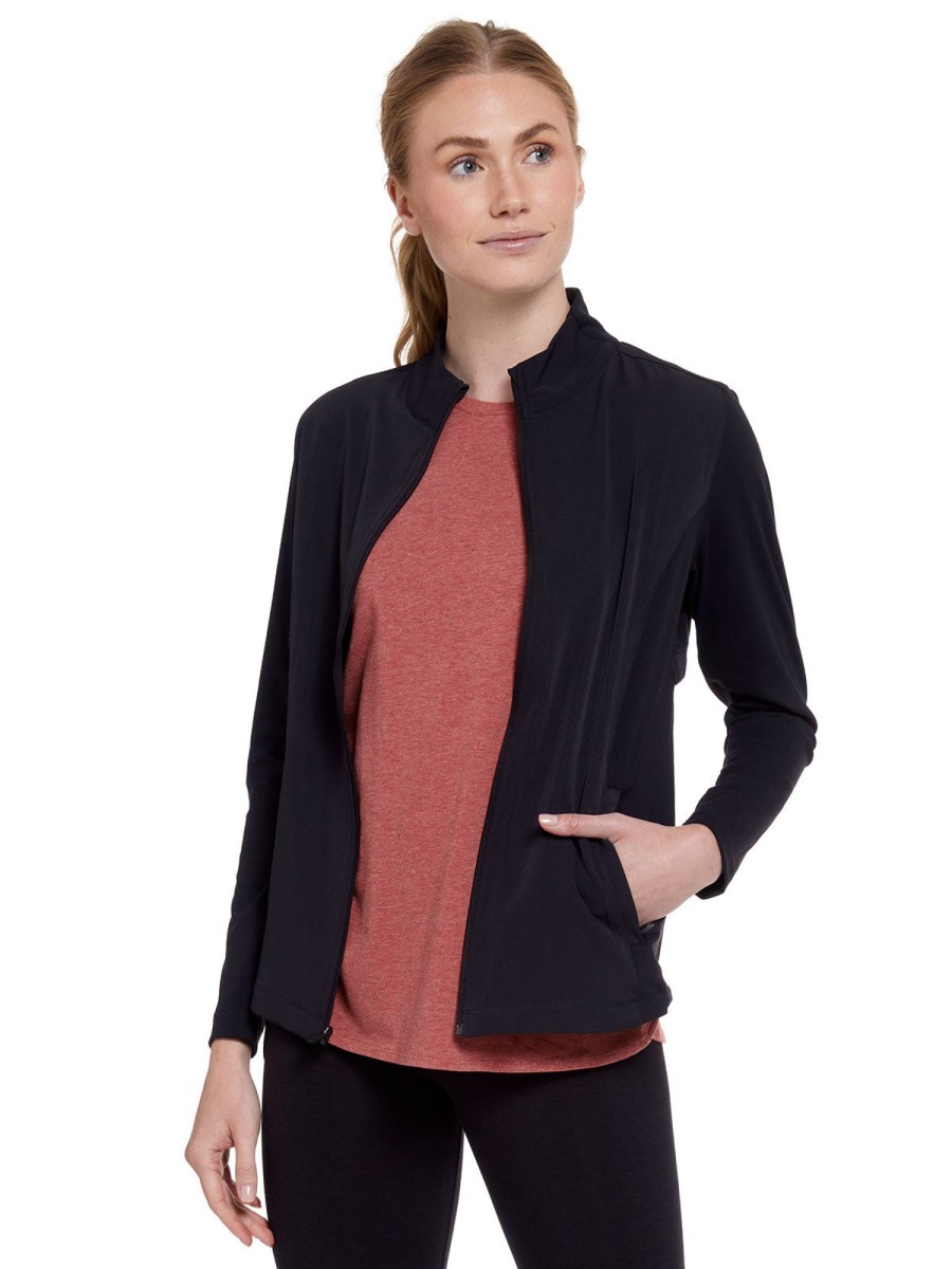 Women'S tasc Performance Sale | Recess Hybrid Jacket Black