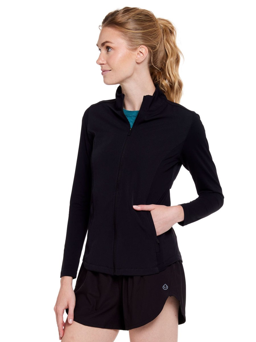 Women'S tasc Performance Sale | Recess Hybrid Jacket Black