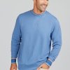 Men'S tasc Performance Pullovers + Sweatshirts | Varsity French Terry Sweatshirt Stripe Dusk Stripe