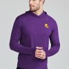 Men'S tasc Performance Pullovers + Sweatshirts | Carrollton Lightweight Hoodie - Lsu Purple C