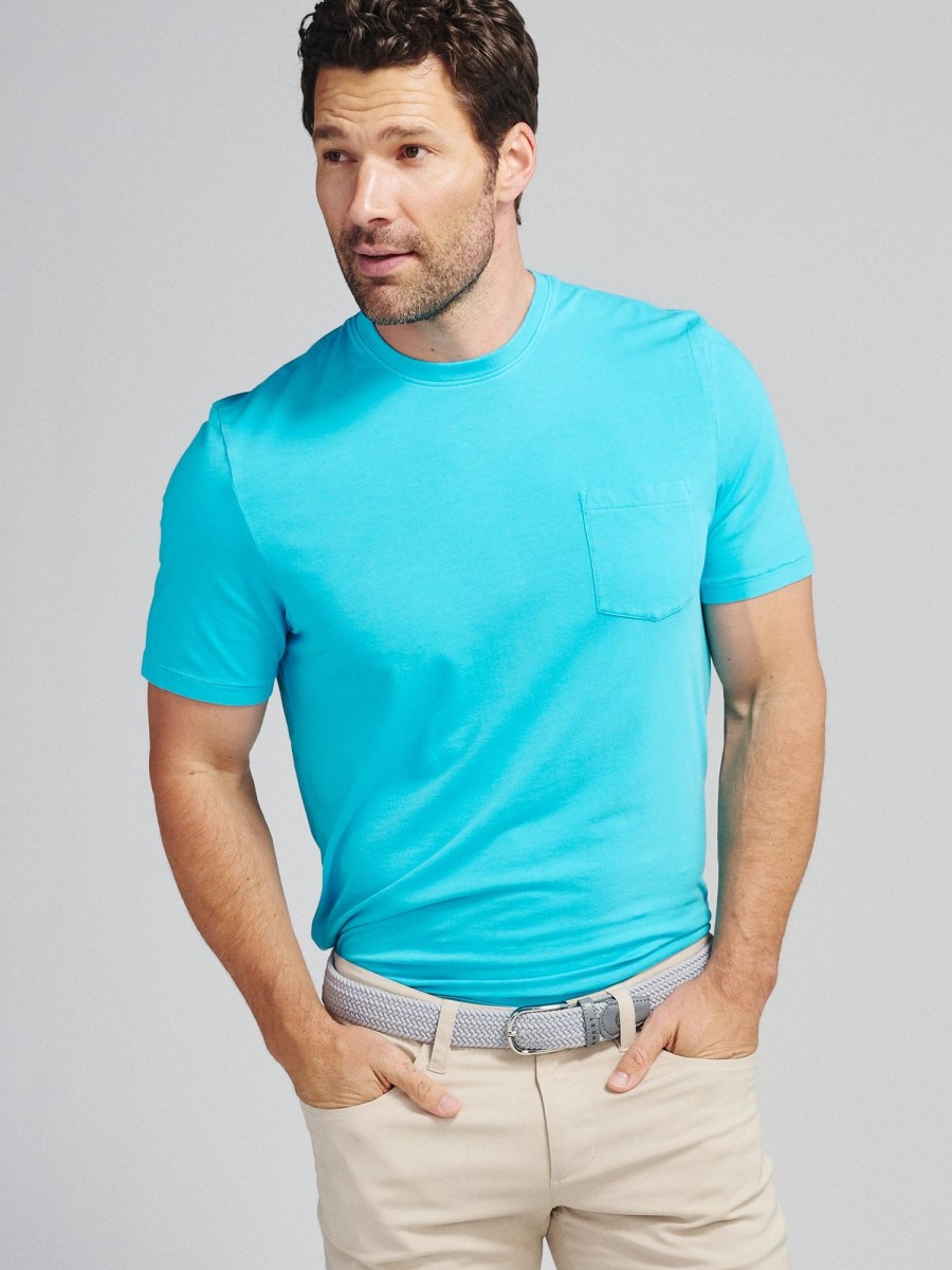 Men'S tasc Performance New Arrivals | Seaside Wash Pocket T-Shirt Capri