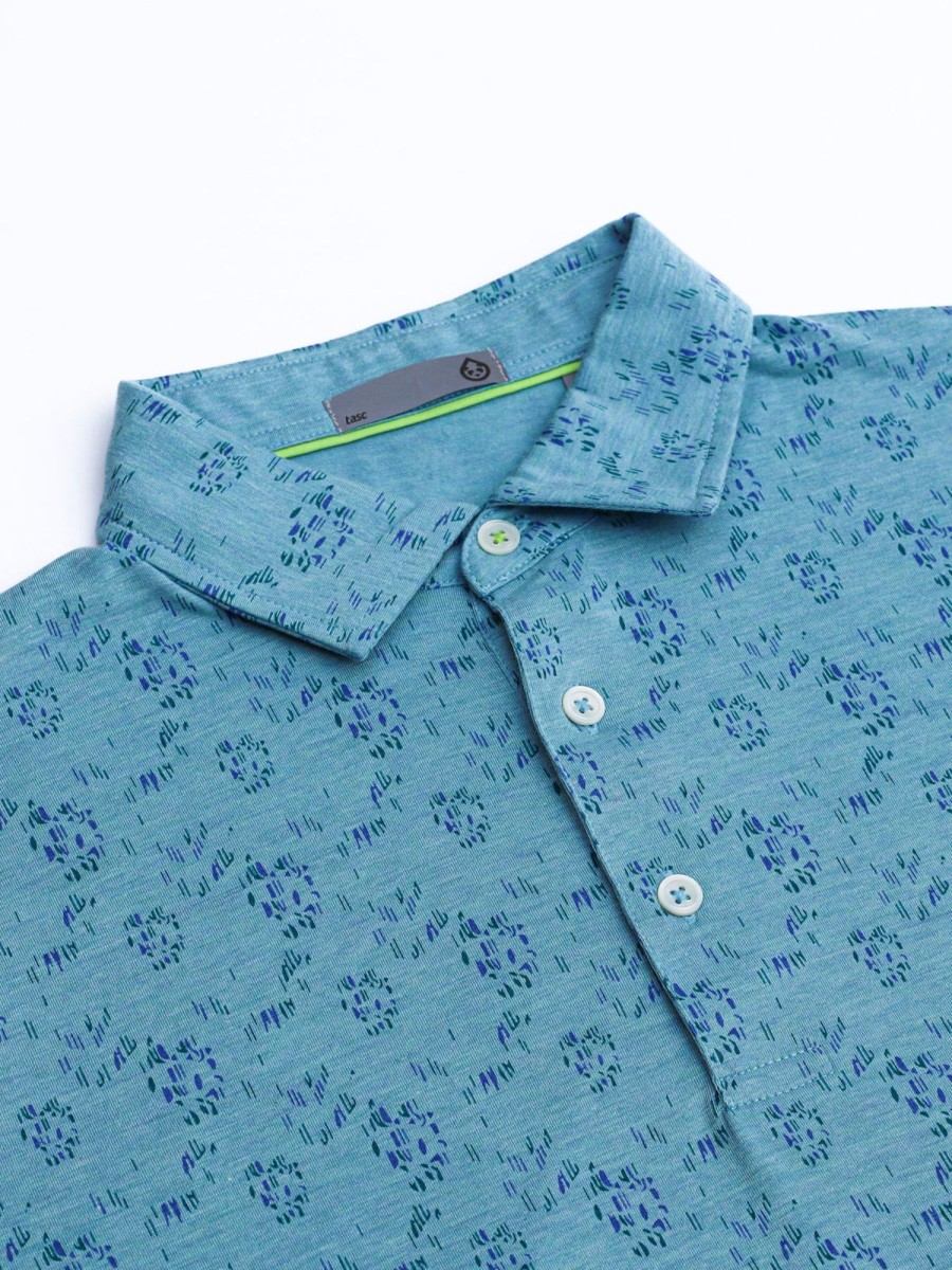 Men'S tasc Performance Sale | Cloud Polo - Blooms Bay Heather Blooms