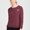 Women'S tasc Performance Lounge | Riverwalk Sweatshirt - Mississippi State Maroon C