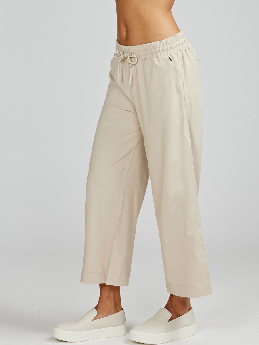 Women'S tasc Performance New Arrivals | Weekend Wide Leg Pant 22In Light Stone