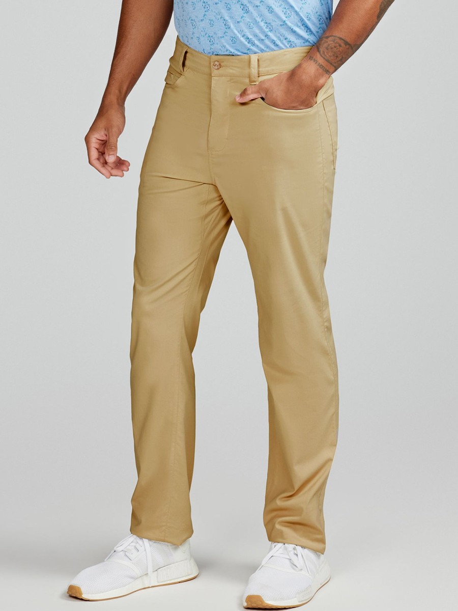 Men'S tasc Performance Golf | Motion Pant Straight Fit - Seasonal Khaki