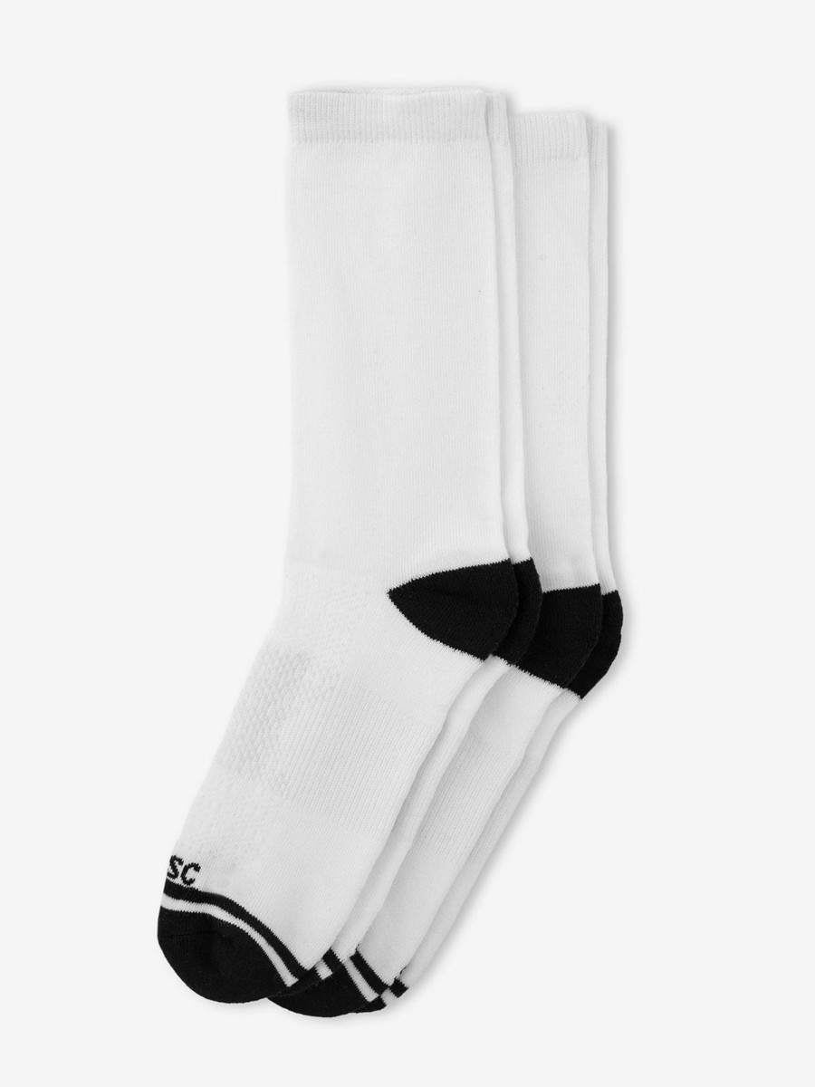 Women'S tasc Performance Socks | Bambare Crew Sock 2-Pack White