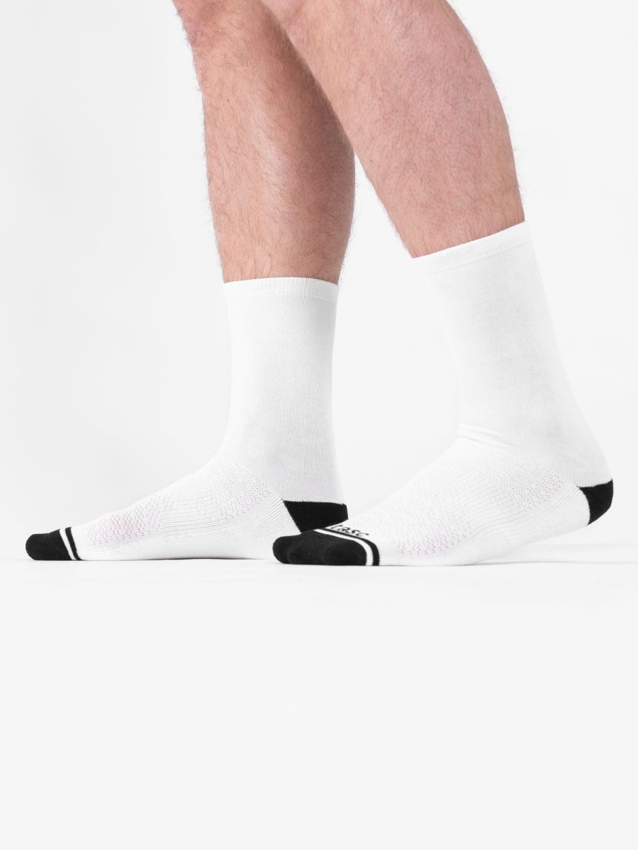 Women'S tasc Performance Socks | Bambare Crew Sock 2-Pack White