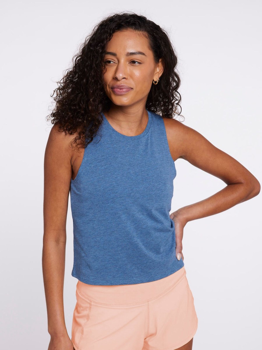 Women'S tasc Performance Sale | Allways Tank Indigo Heather