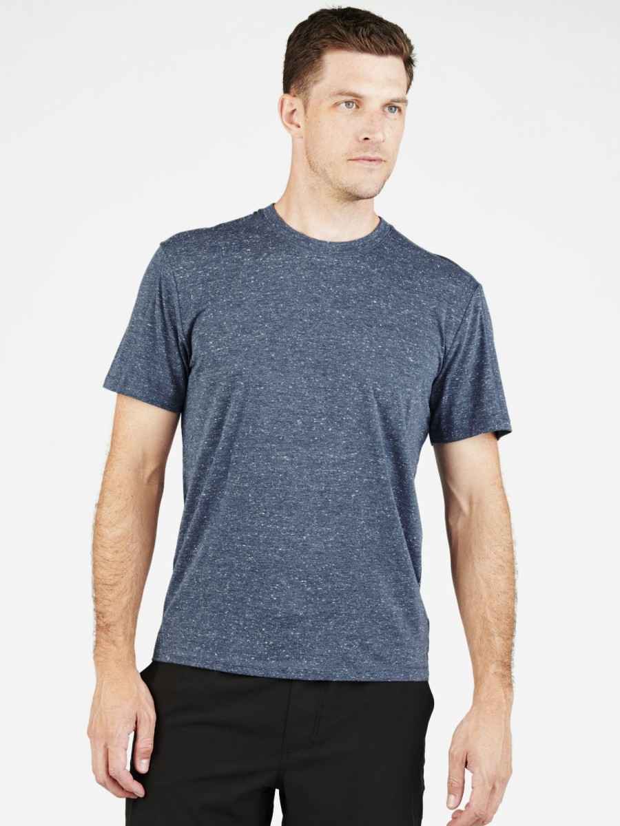 Men'S tasc Performance Sale | Recess Athletic T-Shirt Navy Heather Speck