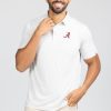 Men'S tasc Performance Polos | Cloud Polo - Ace Dot - Alabama Light Heather Gray