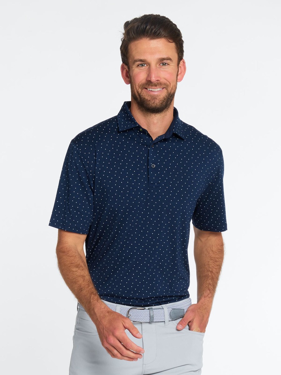 Men'S tasc Performance Sale | Cloud Polo - Ace Dot Classic Navy Ace Dot