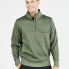 Men'S tasc Performance Sale | Legendary Fleece 1/4 Zip Utility Green