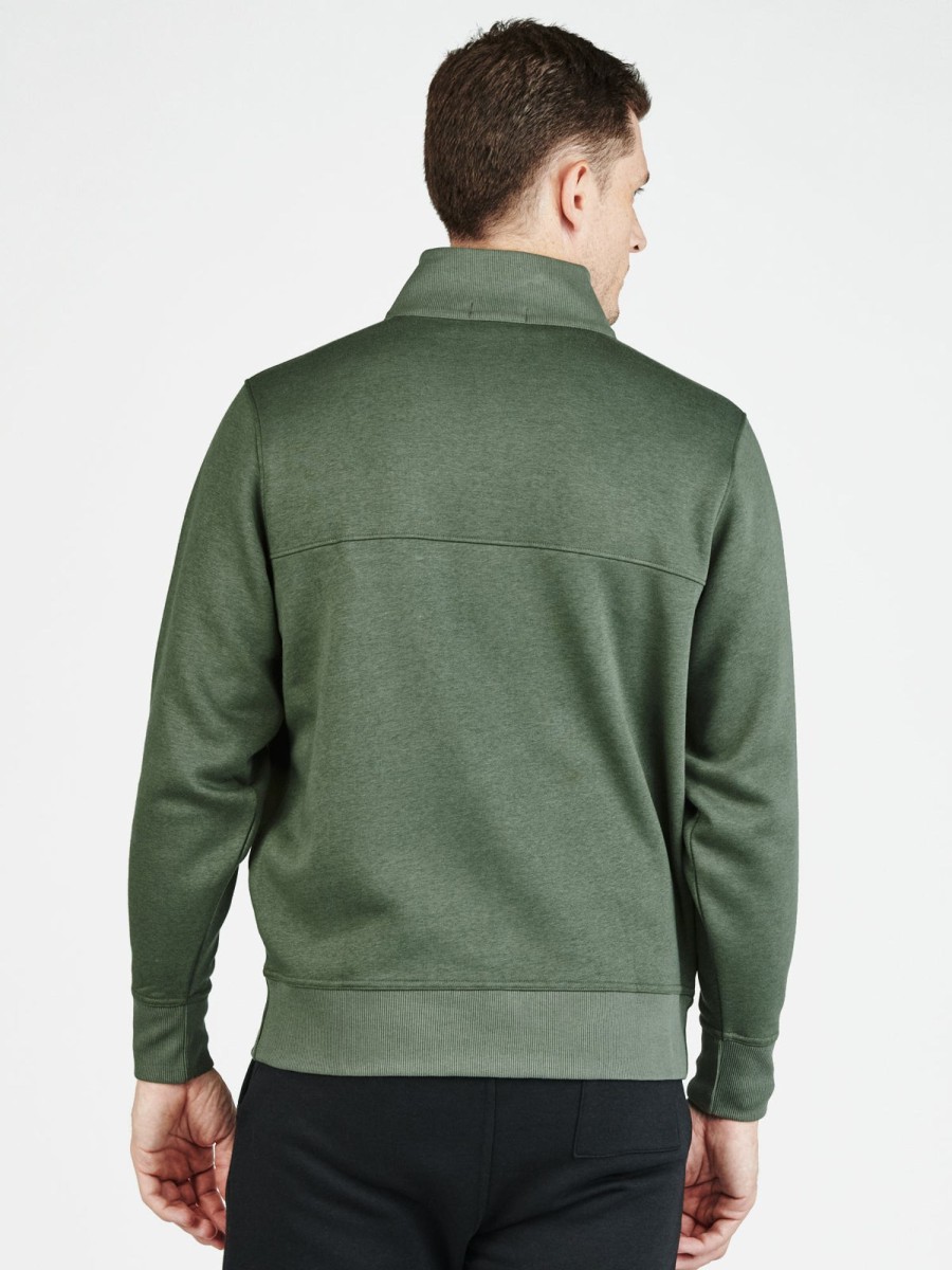 Men'S tasc Performance Sale | Legendary Fleece 1/4 Zip Utility Green