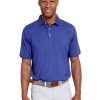 Men'S tasc Performance Sale | Microair Element Polo - Men'S Golf Polos - Tasc Performance Imperial Blue Heather