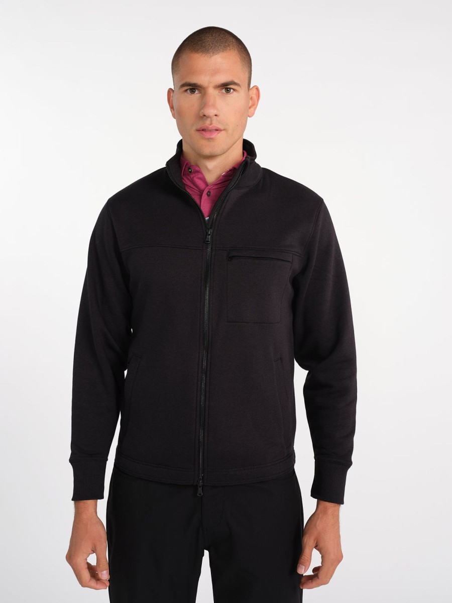 Men'S tasc Performance Sale | Legendary Fleece Zip Jacket Black