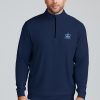 Men'S tasc Performance Pullovers + Sweatshirts | Cloud French Terry Quarter Zip - Columbia Classic Navy