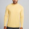 Men'S tasc Performance Sale | Carrollton Long Sleeve Fitness T-Shirt Daybreak Yellow Heather