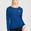 Women'S tasc Performance Lounge | Riverwalk Sweatshirt - Smu Royal C