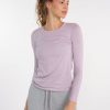 Women'S tasc Performance Sale | Nola Long Sleeve T-Shirt Digital Purple Heather