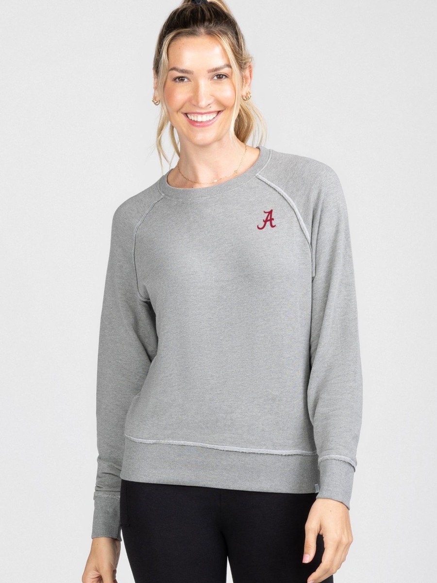 Women'S tasc Performance Sweatshirt + Hoodies | Varsity Sweatshirt W - Alabama Heather Gray