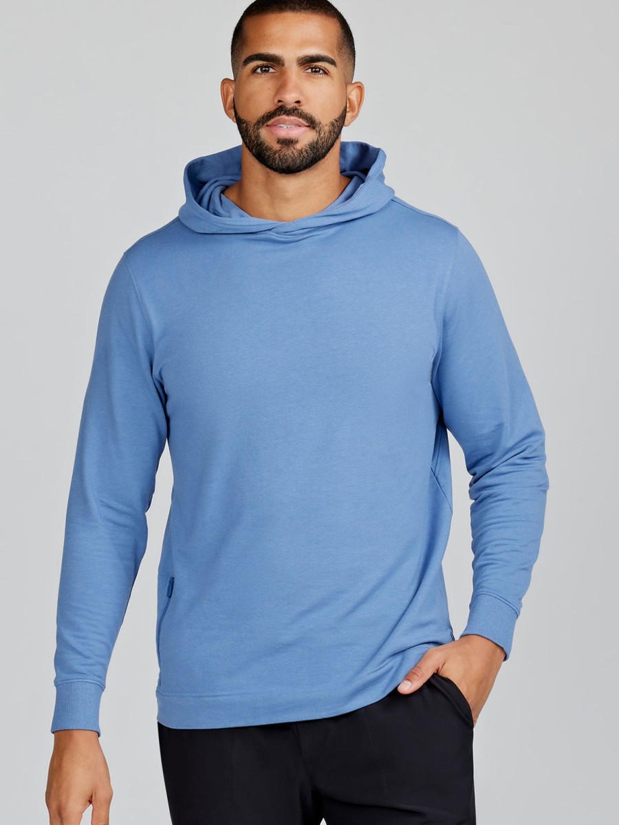 Men'S tasc Performance Lounge | Venture Fleece Hoodie Dusk