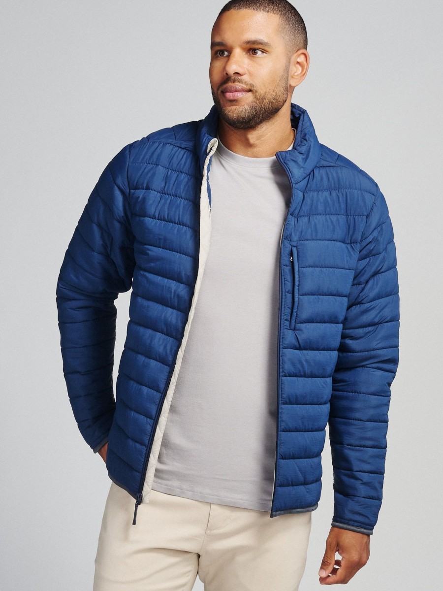 Men'S tasc Performance Jackets + Vests | Response Packable Puffer Jacket Midnight