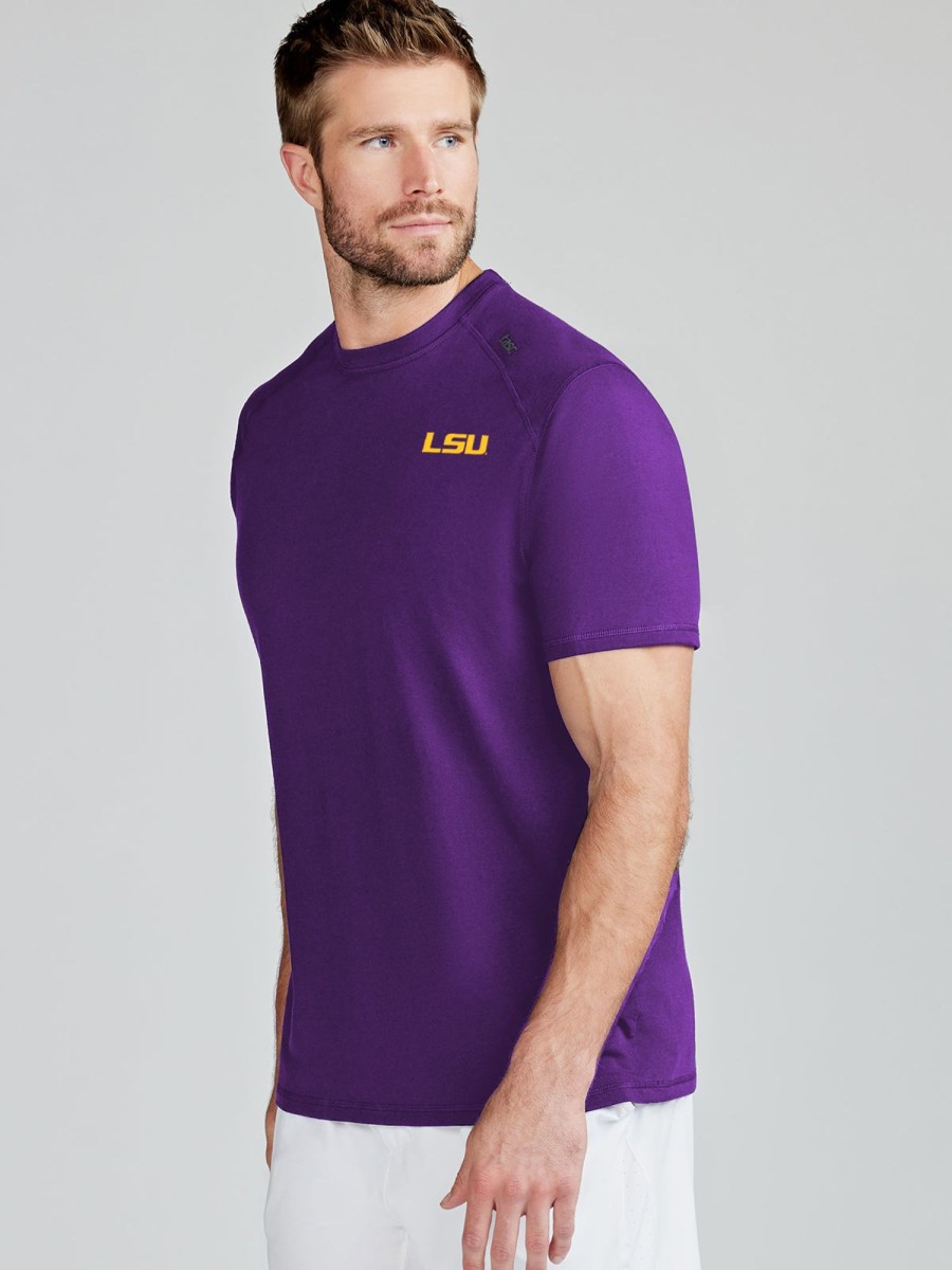 Men'S tasc Performance T-Shirts | Carrollton Fitness T-Shirt - Lsu Purple C