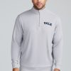 Men'S tasc Performance Pullovers + Sweatshirts | Cloud French Terry Quarter Zip - Yale Alloy