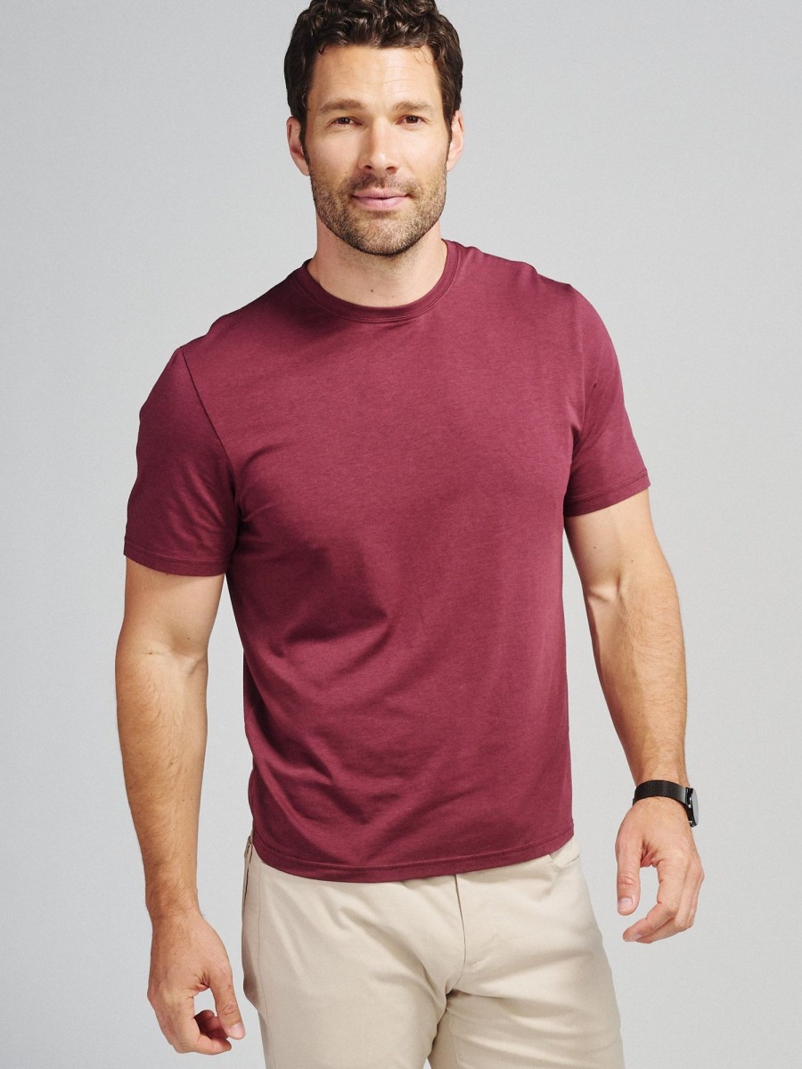 Men'S tasc Performance Sale | Pimaluxe T-Shirt Wineberry