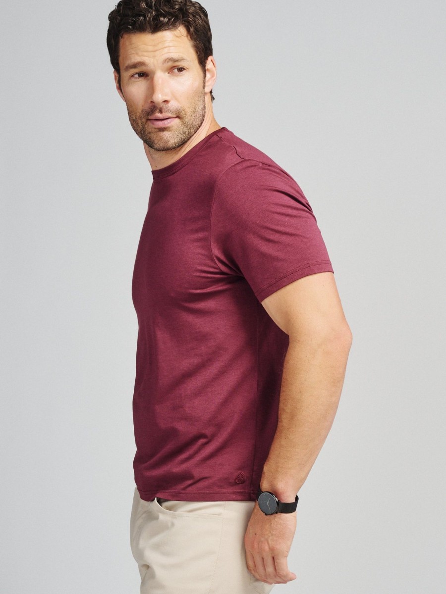 Men'S tasc Performance Sale | Pimaluxe T-Shirt Wineberry