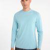 Men'S tasc Performance Sale | Carrollton Ls - Men'S Long Sleeve T-Shirts - Tasc Performance Radiant Blue Heather