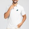 Men'S tasc Performance Polos | Cloud Polo - Ace Dot - Tulane Light Heather Gray - Tul