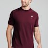 Men'S tasc Performance T-Shirts | Carrollton Fitness T-Shirt - Texas A&M Maroon C