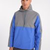 Men'S tasc Performance Sale | Element 1/2 Zip Hooded Anorak Storm/Imperial Blue