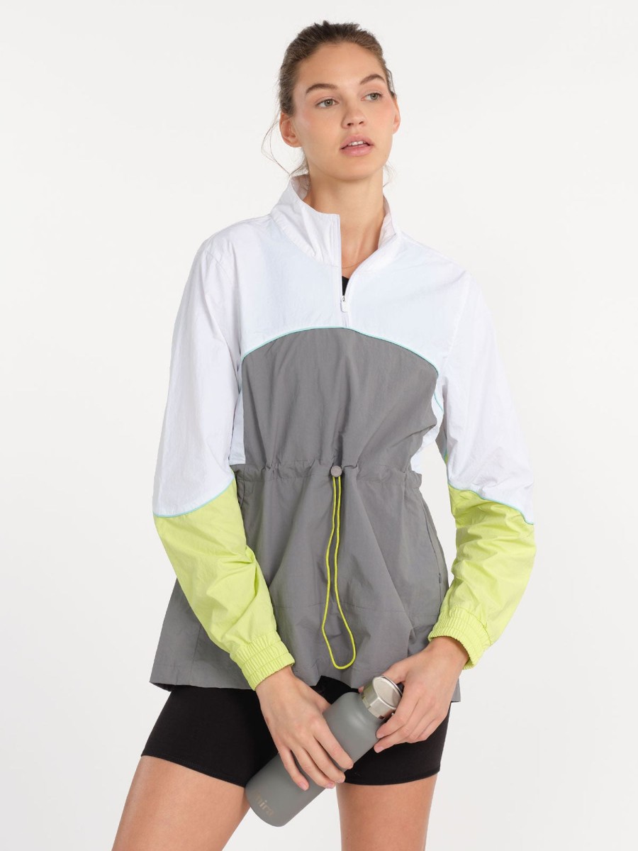 Women'S tasc Performance Sale | Element 1/4 Zip Jacket White/Storm