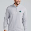 Men'S tasc Performance Pullovers + Sweatshirts | Cloud French Terry Quarter Zip - Tulane Alloy