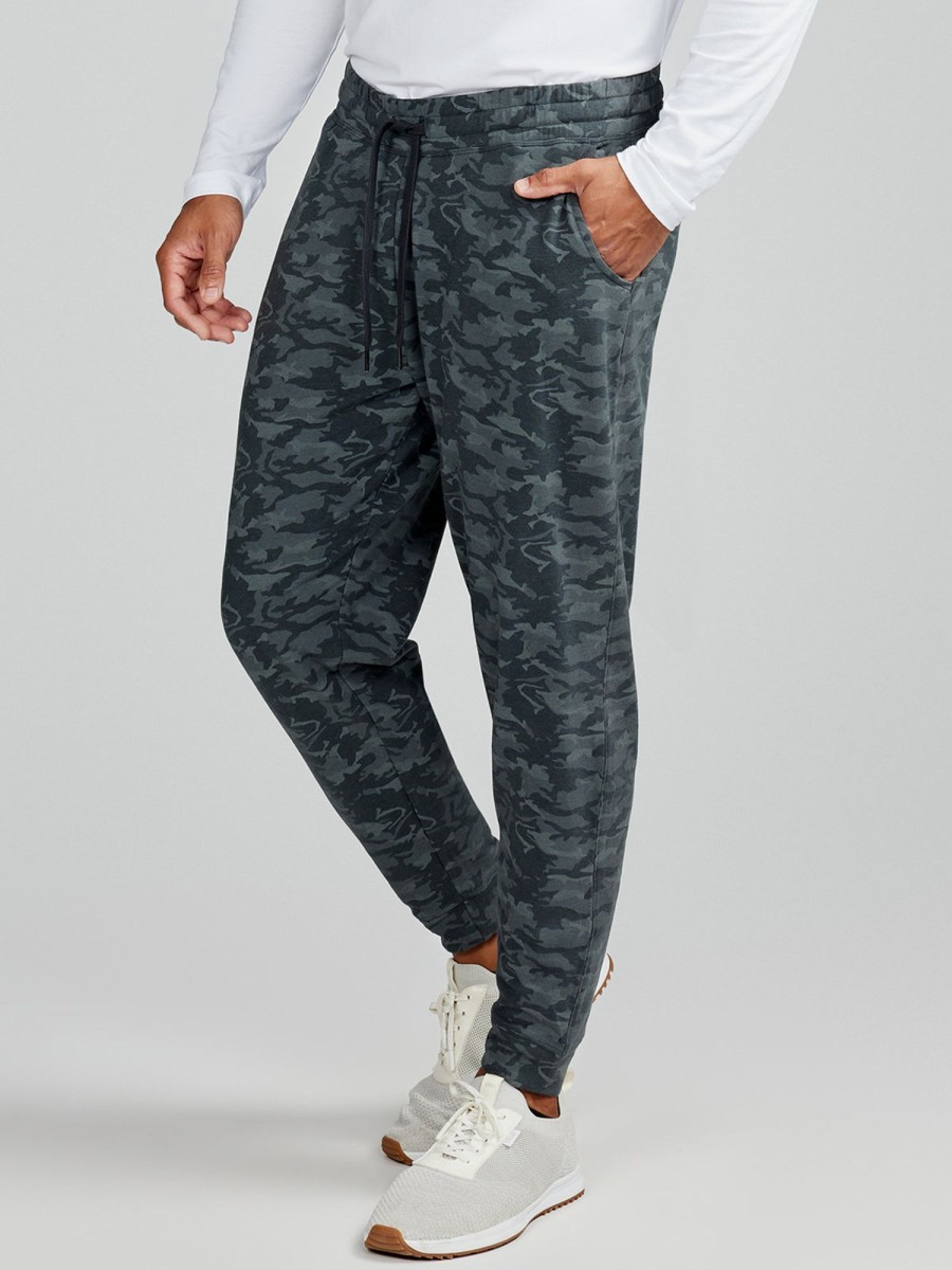 Men'S tasc Performance Sale | Varsity Brushed Lightweight Jogger Gunmetal Camo